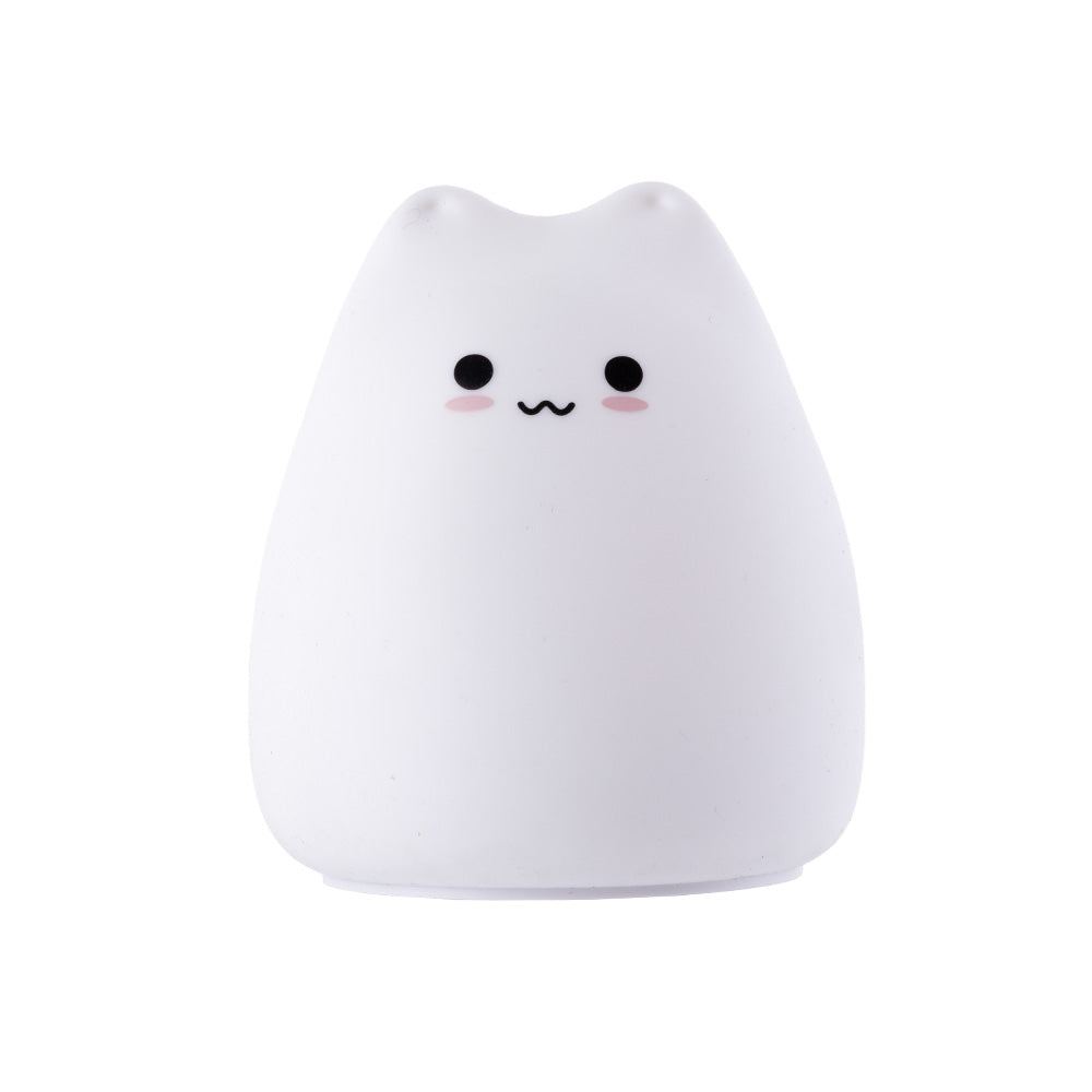 Lampara nocturna de mesa LED Infantil quitamiedos y recargable "Cat" — Vetonek (2)
