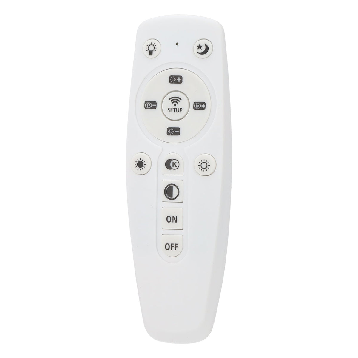 Plafón LED Decorativo CCT 3000-6000ºK (Tonalidad Luz Regulable) Control Remoto Acabado Negro — Vetonek (2)
