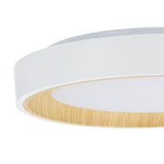 Plafón LED Decorativo CCT 3000-6000ºK (Tonalidad Luz Regulable) Control Remoto Acabado Blanco — Vetonek (10)