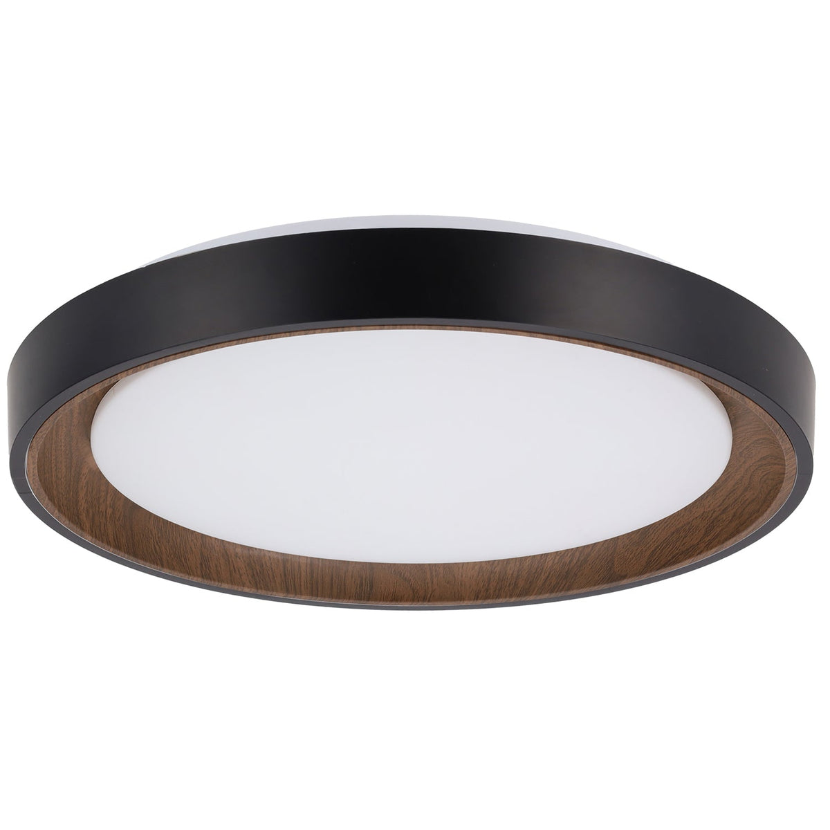 Plafón LED Decorativo CCT 3000-6000ºK (Tonalidad Luz Regulable) Control Remoto Acabado Negro — Vetonek (7)