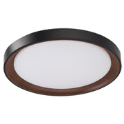 Plafón LED Decorativo CCT 3000-6000ºK (Tonalidad Luz Regulable) Control Remoto Acabado Negro — Vetonek (11)