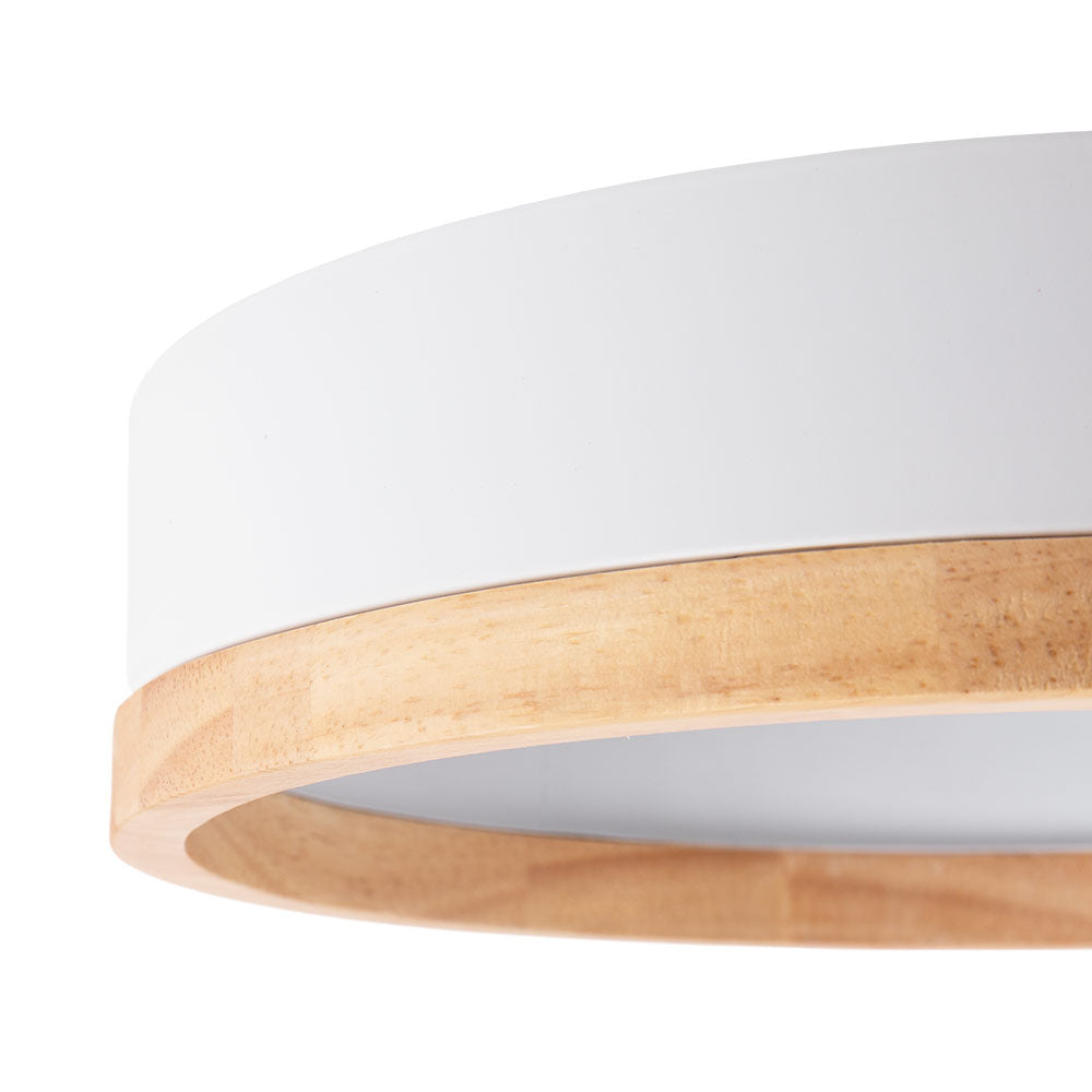 Plafón LED 27W 2.700Lm Redondo BiColor "Maria" CCT (Tonalidad Luz Regulable) — Vetonek (5)