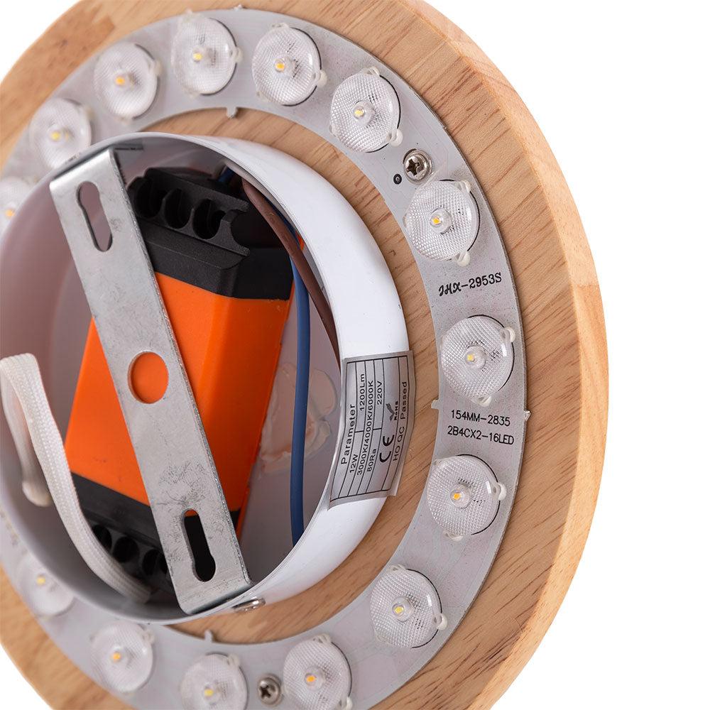 Aplique LED 12W 1.200Lm Redondo BiColor "Martina" CCT (Tonalidad Luz Regulable) — Vetonek (5)