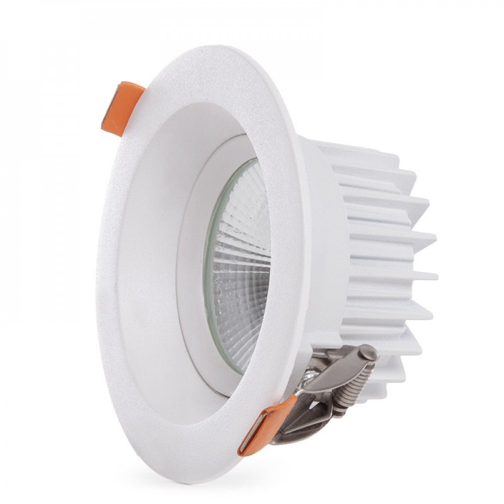 Foco Downlight Circular LED 9W 1260Lm 6000ºK Anti-Deslumbrante UGR19 — Vetonek