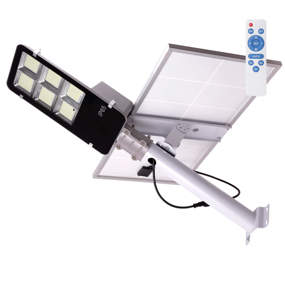 Farola LED Solar-Control Remoto- Dimable- Panel: 6V 400W Batería: 3,2V 35000MaH — Vetonek