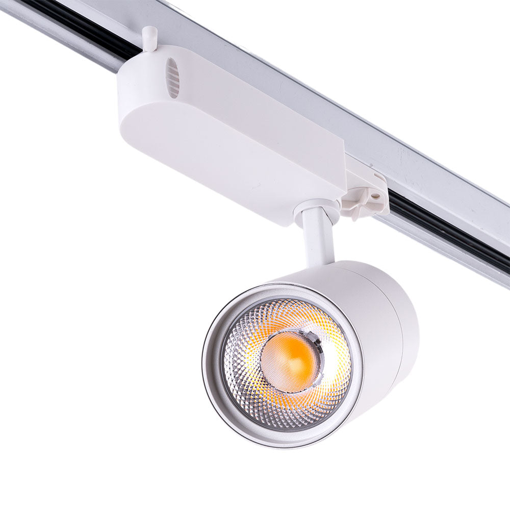 Foco de Carril LED 15W 1.350Lm CRI85 6000ºK Monofásico — Vetonek (2)