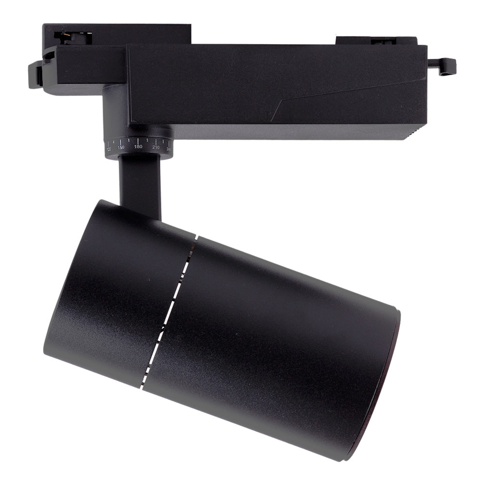 Foco de Carril LED 30W 2700Lm CRI90 4200ºK Monofásico Antideslumbrante — Vetonek (4)