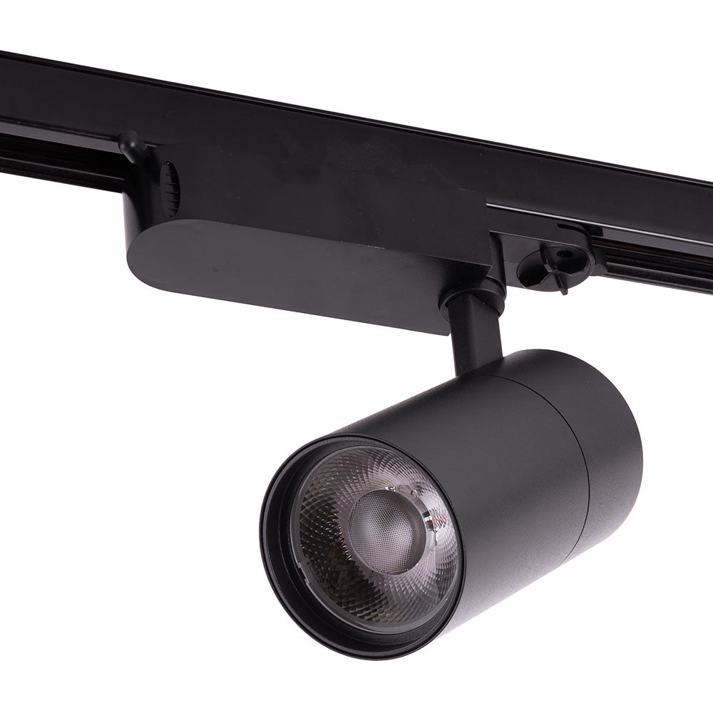 Foco Carril Trífasico LED 30W 2 700Lm CRI90 6000ºK 40 000H — Vetonek