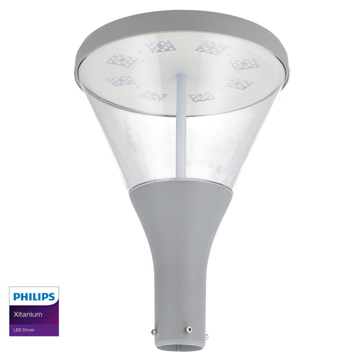 Farola LED para Jardín 65W 170Lm/W Driver/LED Philips IP65 5000ºK — Vetonek