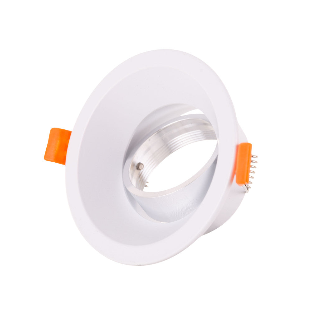 Aro Foco Downlight Circular GU10 - Blanco — Vetonek