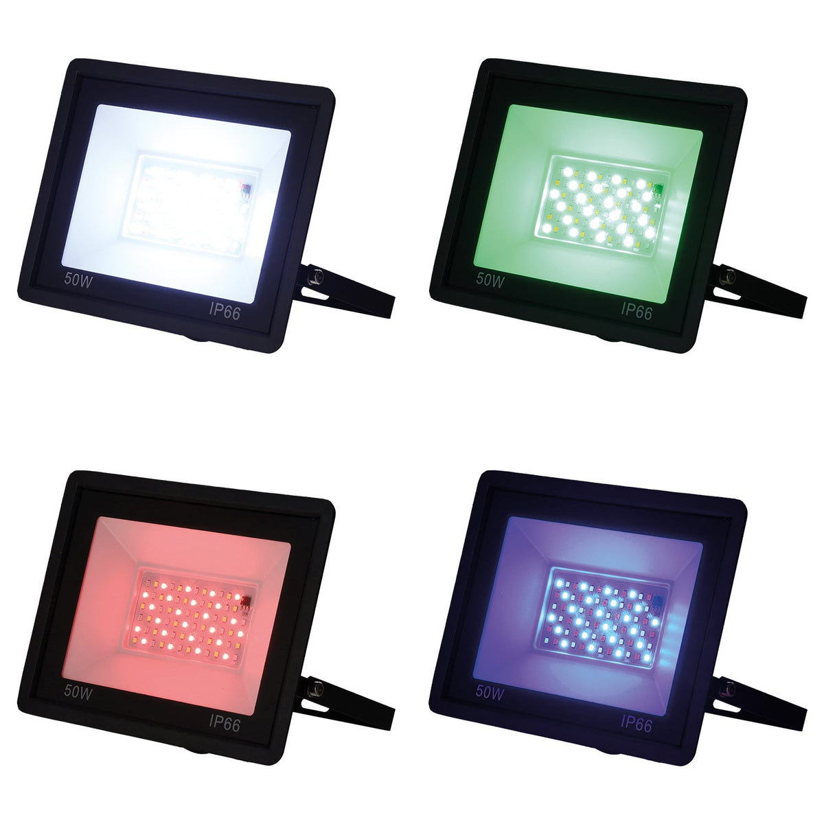 Proyector LED RGBW con Mando a Distancia — Vetonek (10)