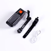 Luz Delantera Bicicleta LED 2 Niveles Sensor Batería USB - Anti Deslumbramiento — Vetonek (4)