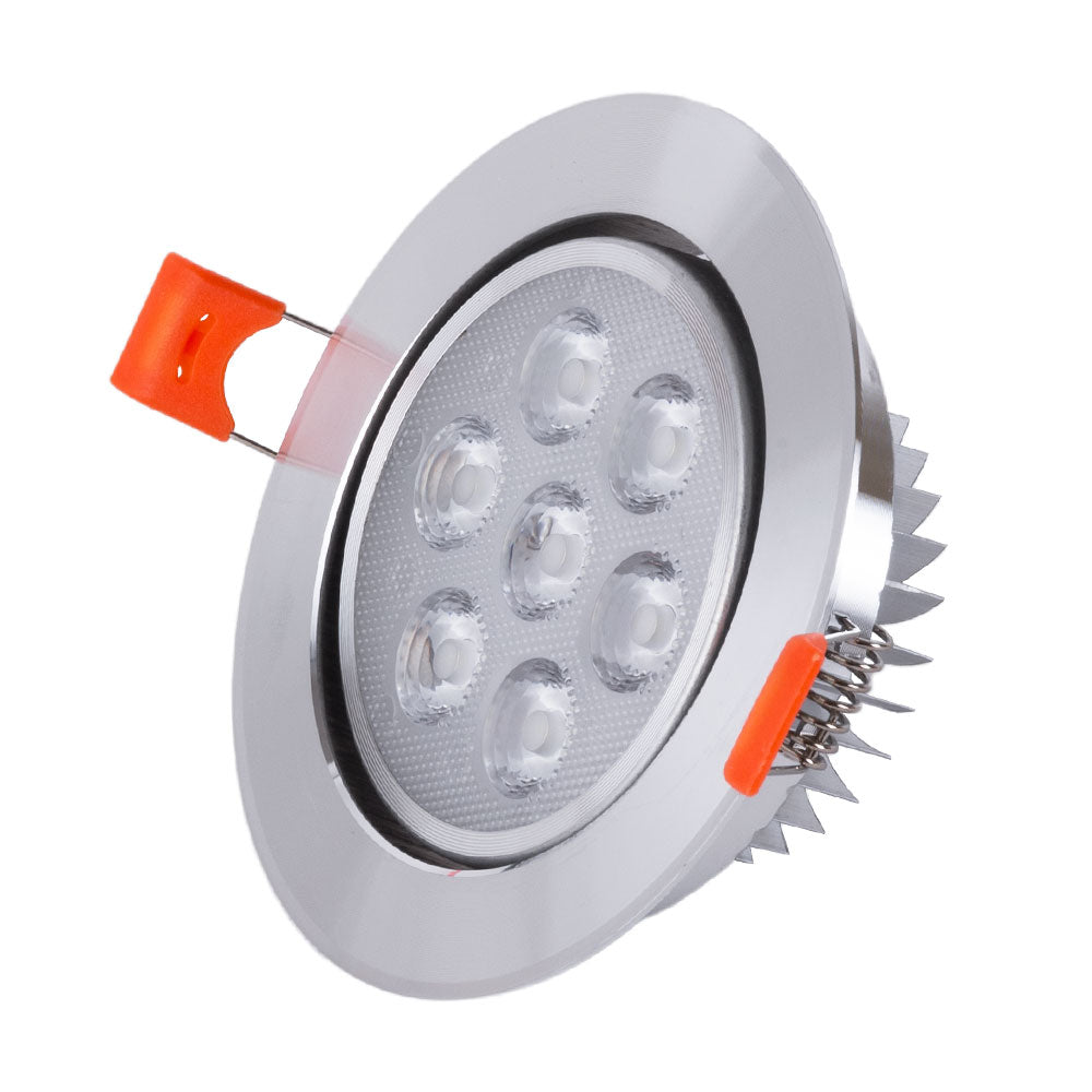 Foco Downlight LED 7W 700Lm 6000ºK Circular — Vetonek