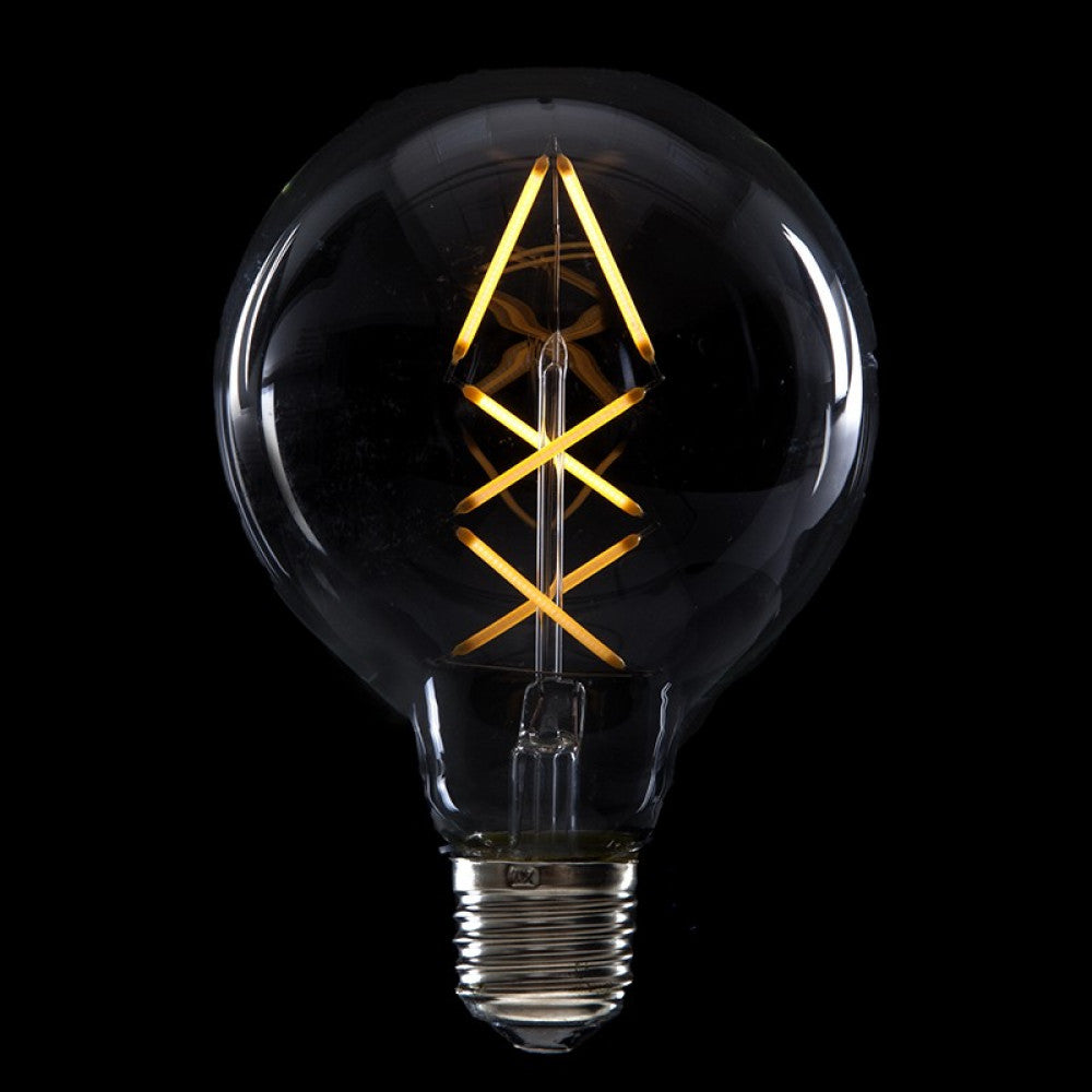 Bombilla LED E27 4W 288Lm 2000ºK Filamento G95 — Vetonek