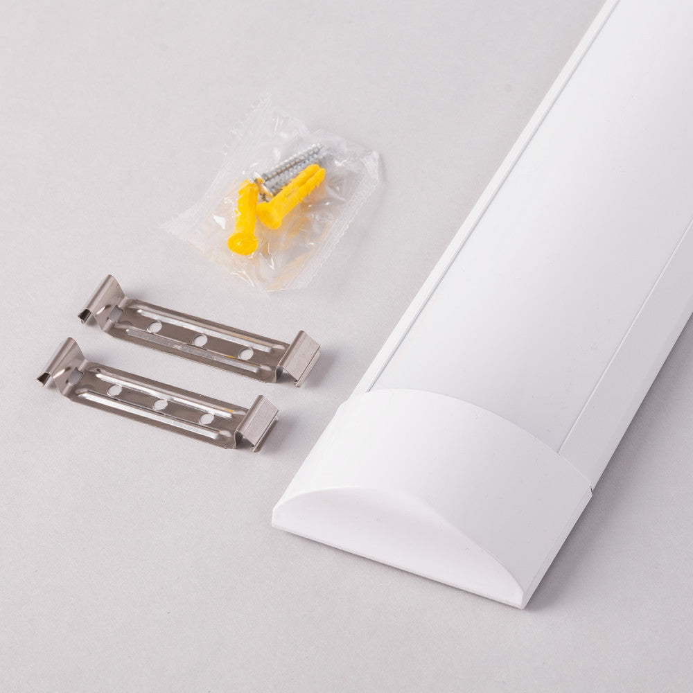 Luminaria Lineal de Superficie LED 40W 120Lm/W 4800Lm 6000ºK 120cm — Vetonek