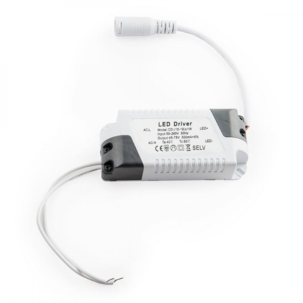 Foco Downlight LED 18W 1800Lm 6000ºK Circular Cristal Ø200mm — Vetonek (5)