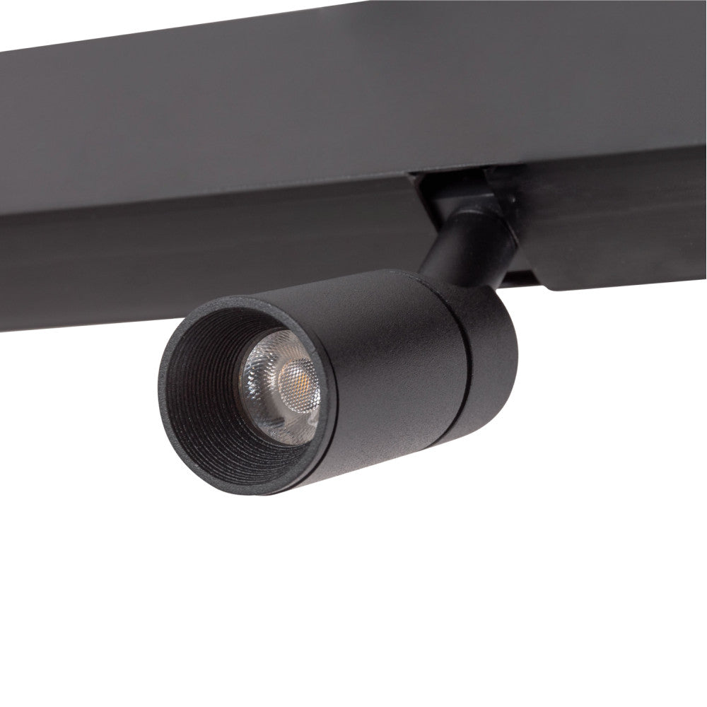 Luminaria LED Mini 5W 500Lm CRI90 4200ºK Carril Magnético — Vetonek