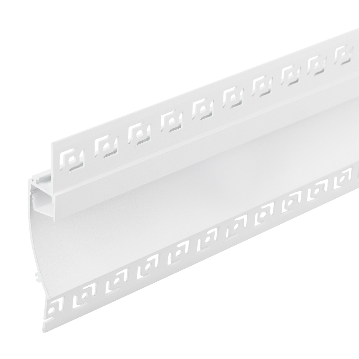 Perfil de Aluminio 2 Metros Integración Pared Escayola/Pladur 18.5X15.5 — Vetonek