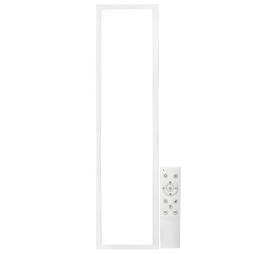 Panel LED Superslim 48W 4.800Lm 120x30cm Control Remoto Branco (Intensidade-CCT) — Vetonek