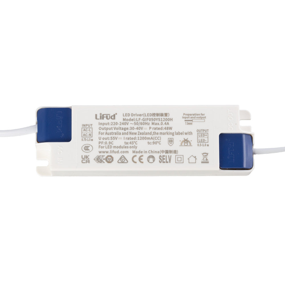 Panel LED 50W 5000Lm 6000ºK 120X30cm Driver Lifud — Vetonek (2)