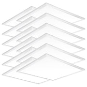 Pack 10 Panel LED 40W 4.400Lm 6000ºK 60x60cm Enrejado UGR19 Flicker Free — Vetonek (2)
