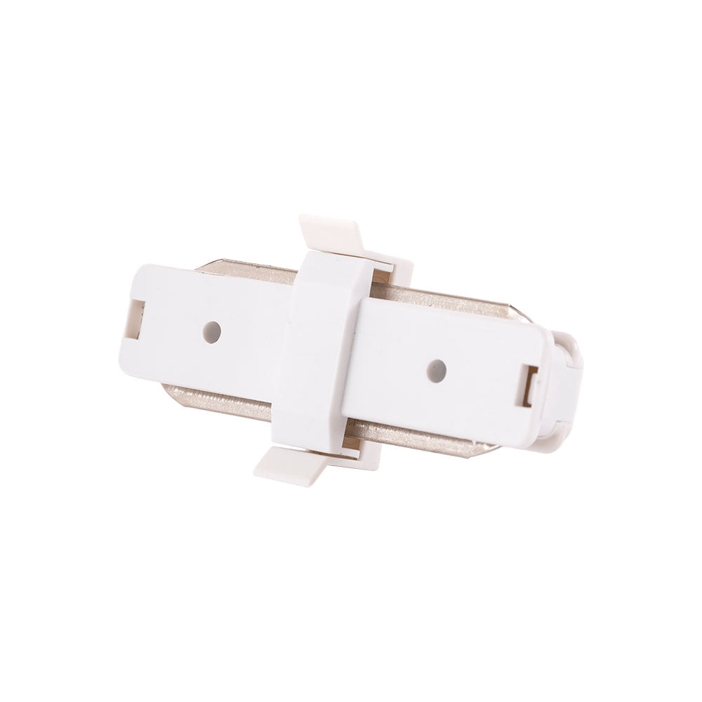 Conector Recto Carril Monofásico Blanco — Vetonek