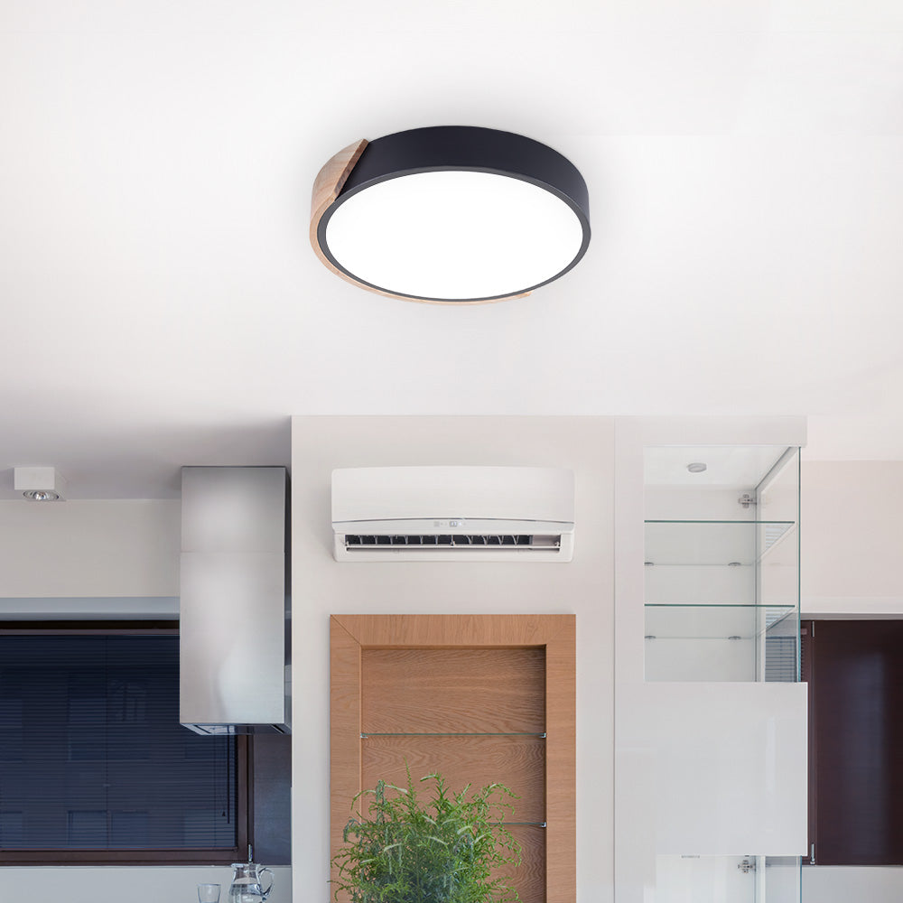 Plafón LED 18W 1.800Lm Circular Bicolor "Addilyn" Temperatura Color Ajustable — Vetonek