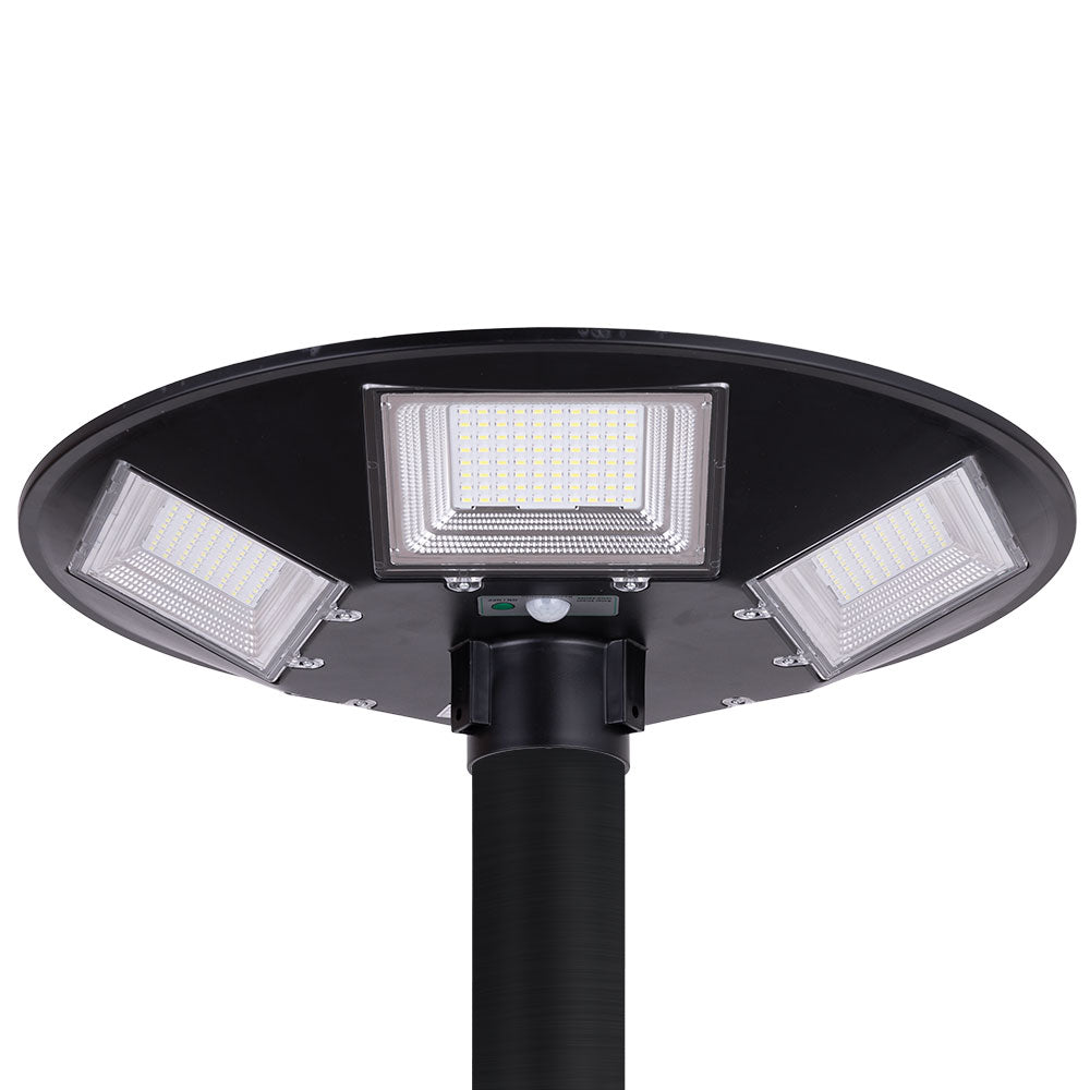 Luminaria Solar LED 150W 15000Lm 6000ºK IP67 Panel: 6V 18W Batería: 3,2V 15000MaH — Vetonek