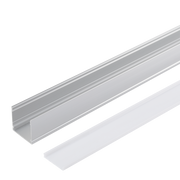Perfil Para Tiras LED 2 metros--Difusor Opal — Vetonek (2)