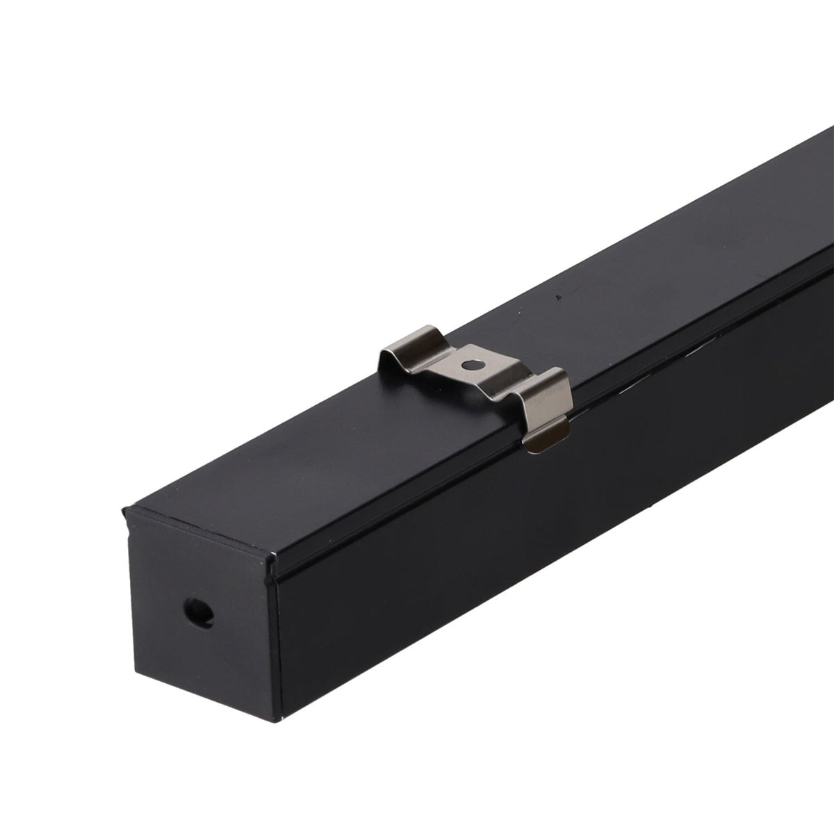Perfil Para Tiras LED 2 metros -Negro-Difusor Opal — Vetonek (4)