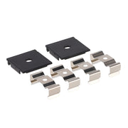 Perfil Para Tiras LED 2 metros -Negro-Difusor Opal — Vetonek (5)