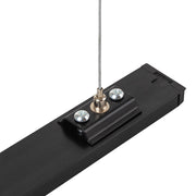 Suspensión para Carril Monofásico Negro 1 Metro — Vetonek (2)