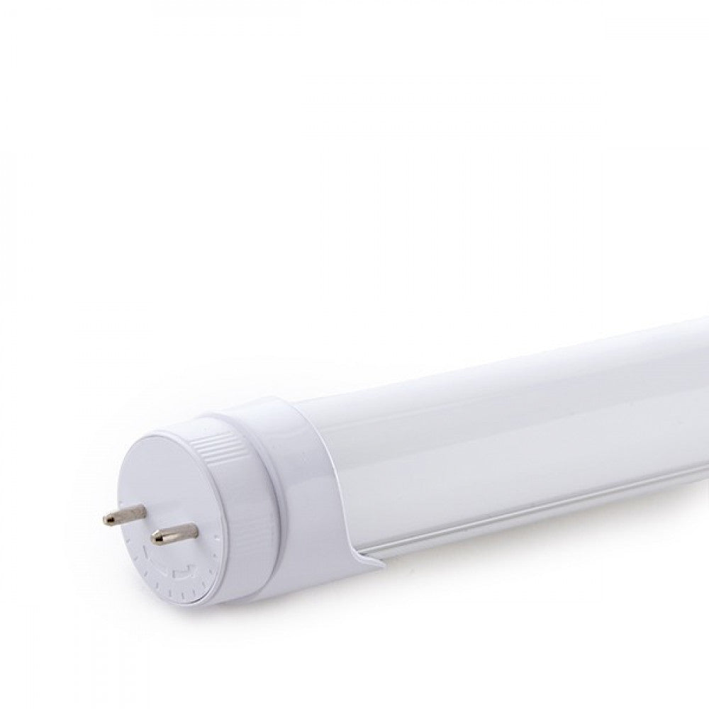 Tubo LED T8 14W 1400Lm 6000ºK 90cm Cabeza Rotatoria Conexión Un Extremo — Vetonek