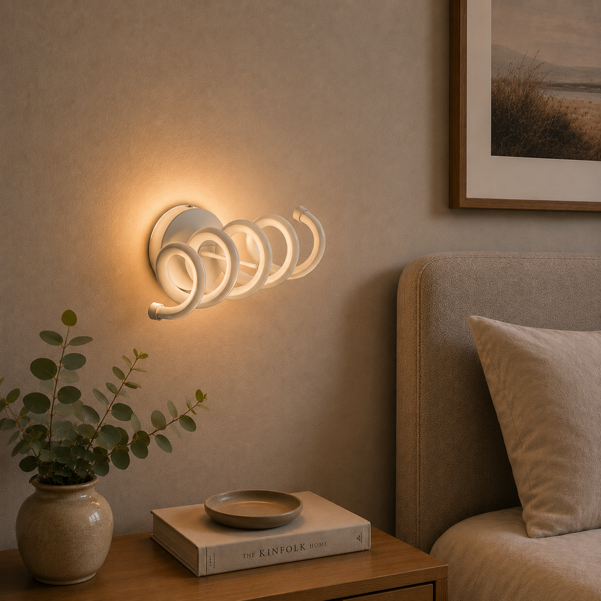 Aplique LED 10W 765Lm 4200ºK Spring-1 — Vetonek