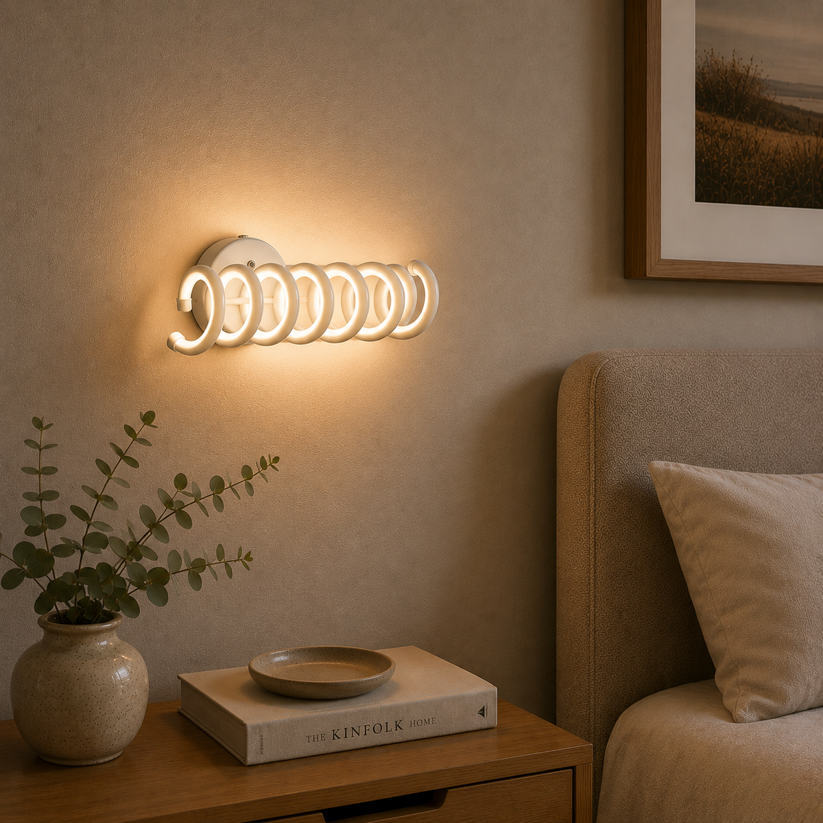 Aplique LED 15W 1147Lm 4200ºK Spring-2 — Vetonek