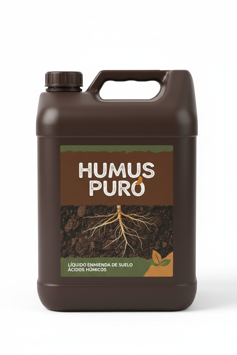 Reiner Humus — Huminsäuren, die die Bodenstruktur verbessern