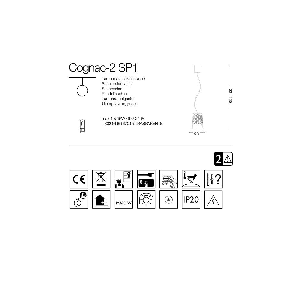Lámpara Colgante "Cognac" — Vetonek (2)