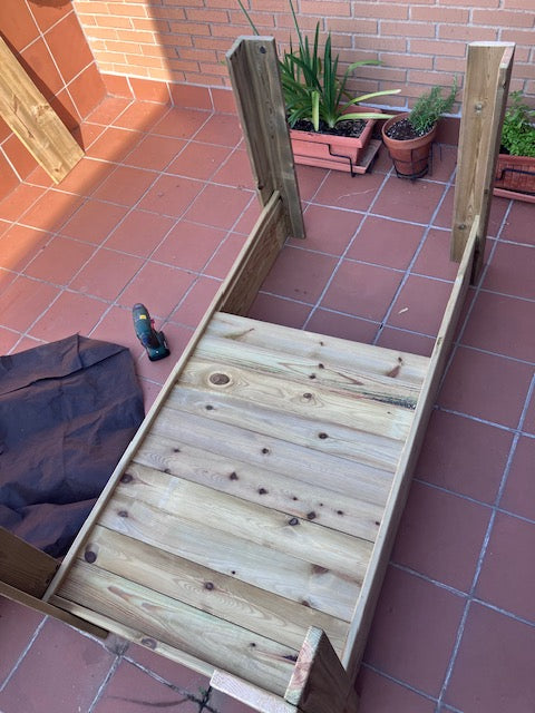 Mesa de Cultivo 160x80cm. 220L - Vetonek