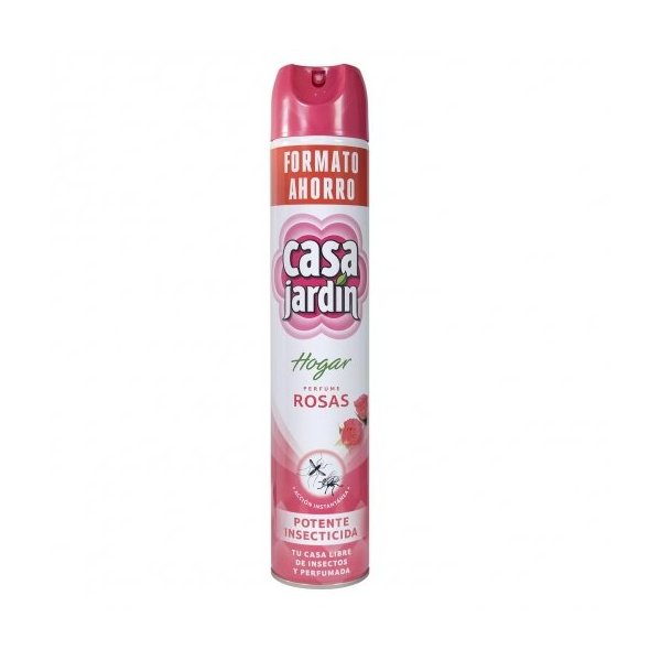 Insecticida perfumado Casa Jardín aroma Rosas 600 ml Vetonek