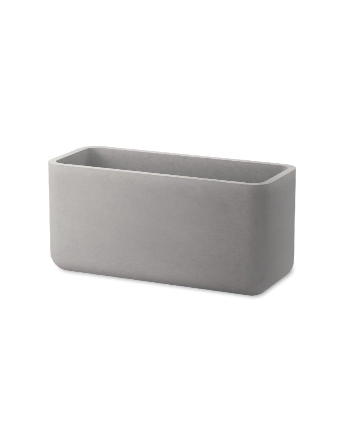Jardinera Brezo de hormigón, para plantas en interior y exterior - Vetonek