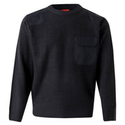 Jersey de punto grueso Velilla 100 vista de espalda - Vetonek