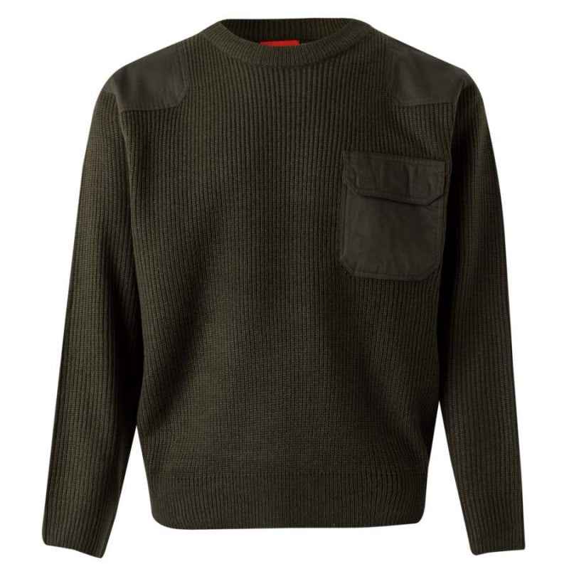 Jersey de punto grueso Velilla 100 bolsillo de pecho con velcro - Vetonek