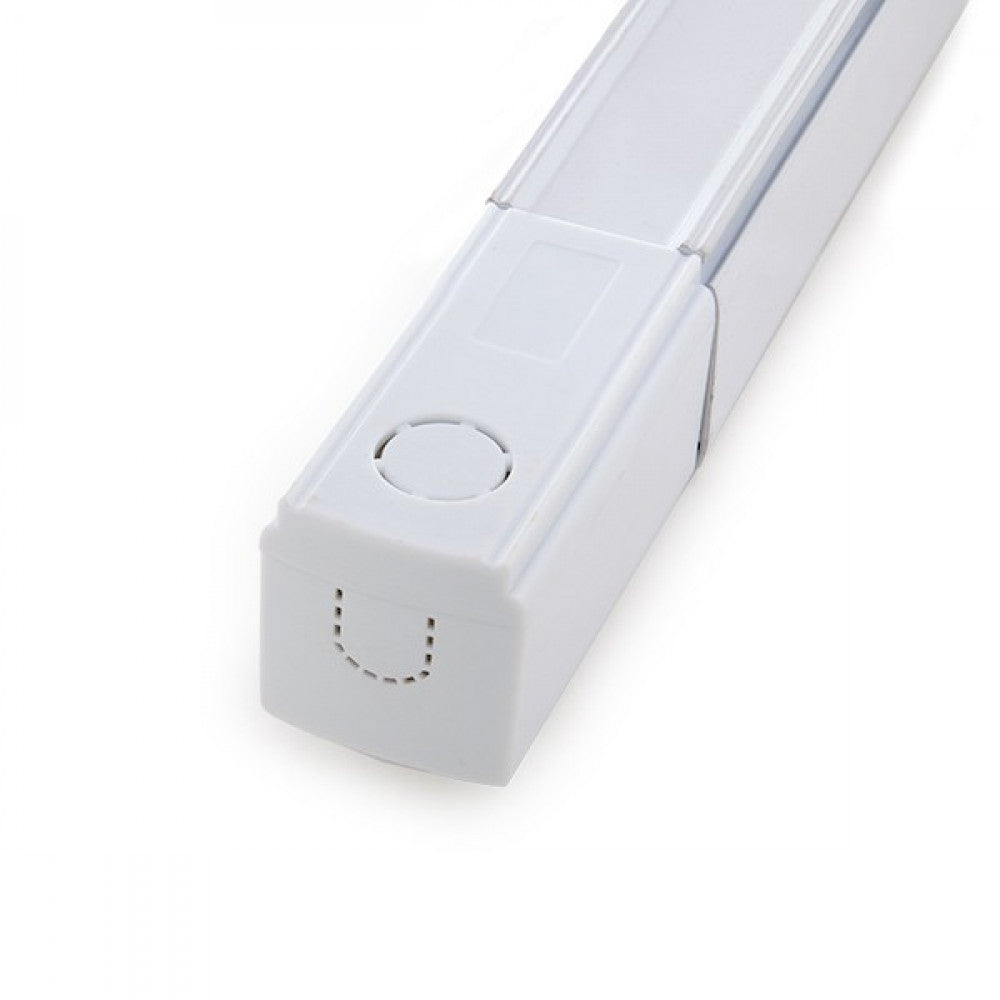 Carril Trifásico Focos LED 1M Blanco — Vetonek (2)