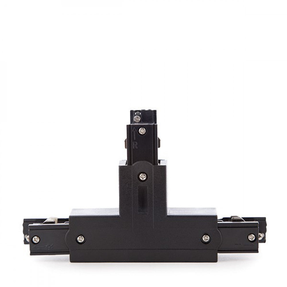 Conector T Carril Trifásico Negro — Vetonek (3)