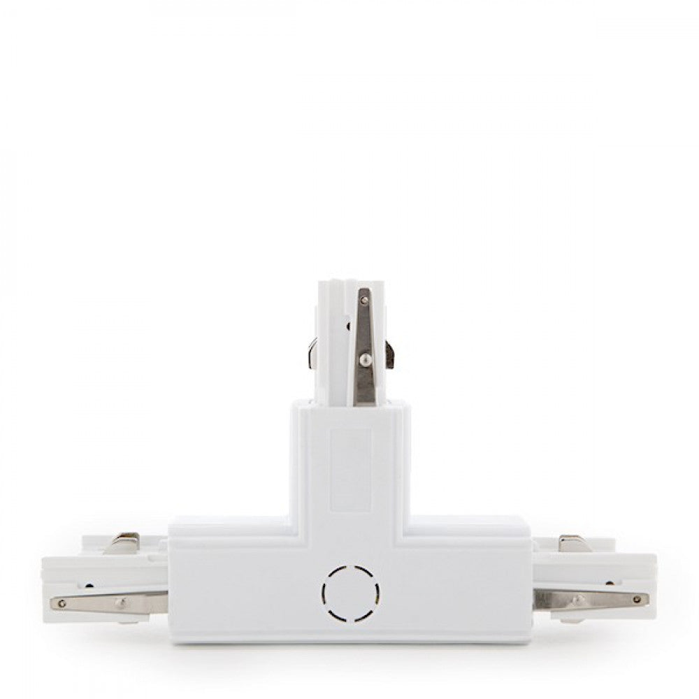 Conector T Carril Trifásico Blanco — Vetonek (2)