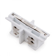 Conector Recto Carril Trifásico Blanco — Vetonek