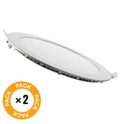Pack 2 Placas LED 18W 1800Lm 6000ºK Circular — Vetonek (2)