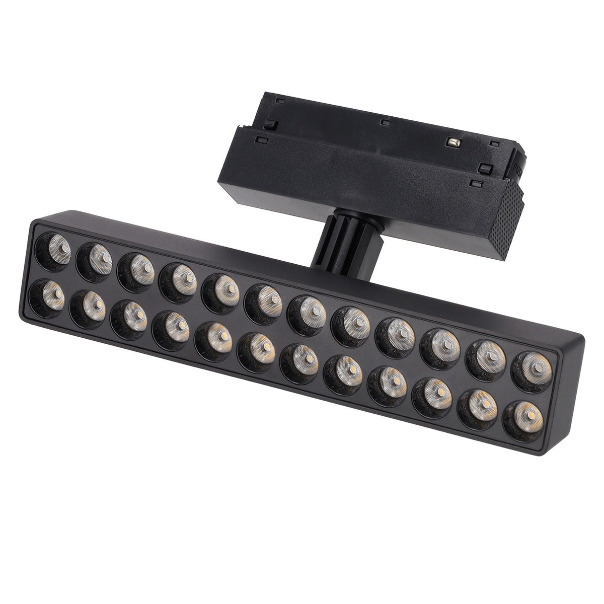 Luminaria LED Magnética para Carril 24W 222mm 90Lm/W CCT (Tonalidad Luz Ajustable) — Vetonek