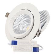 Downlight LED basculante empotrable - Chip especial para carnicerías 40W — Vetonek