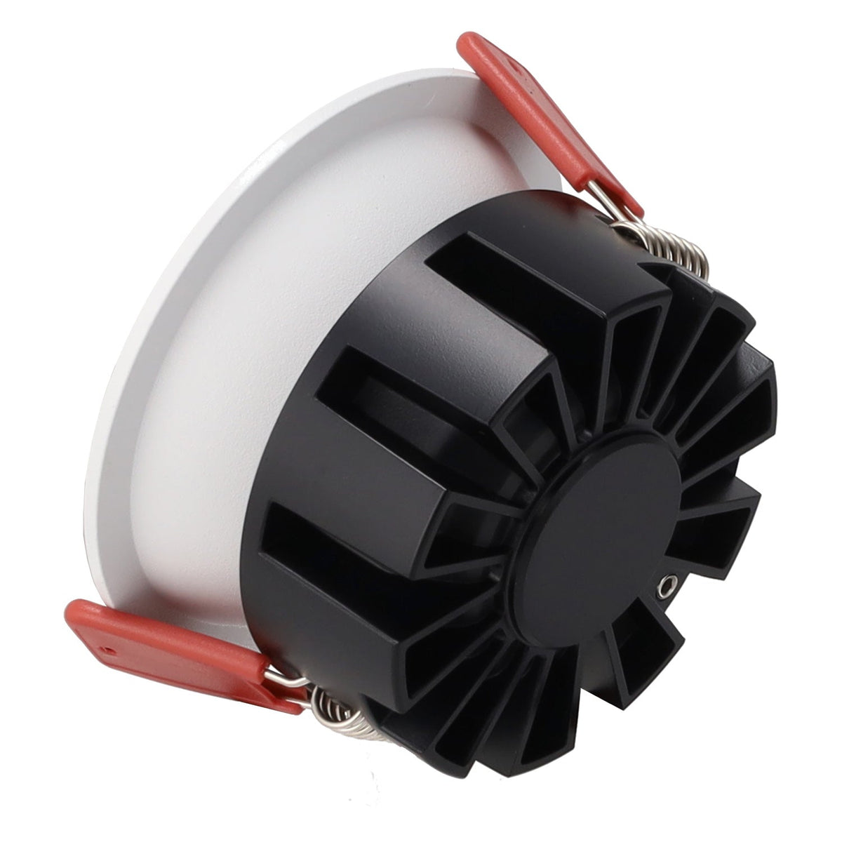 Downlight LED 8W CCT Chip OSRAM Corte Ø 75mm Reflector Negro — Vetonek (2)